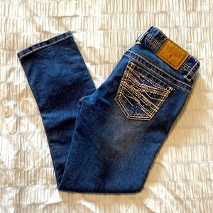 Amethyst cropped jeans